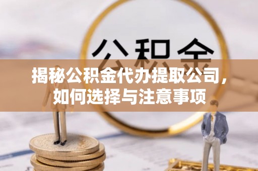 石城揭秘公积金代办提取公司，如何选择与注意事项