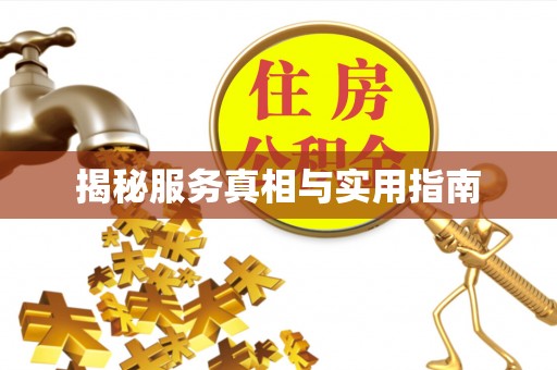 石城揭秘服务真相与实用指南